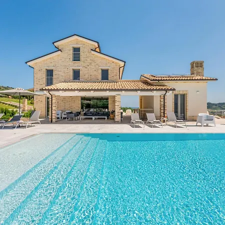 Villa Di Ada - Modern Design - Airco, Private Pool & Near The Monterubbiano