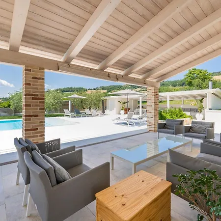 Di Ada - Modern Design - Airco, Private Pool & Near The Villa Monterubbiano