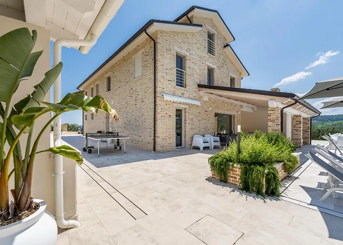 Villa Di Ada - Modern Design - Airco, Private Pool & Near The Monterubbiano
